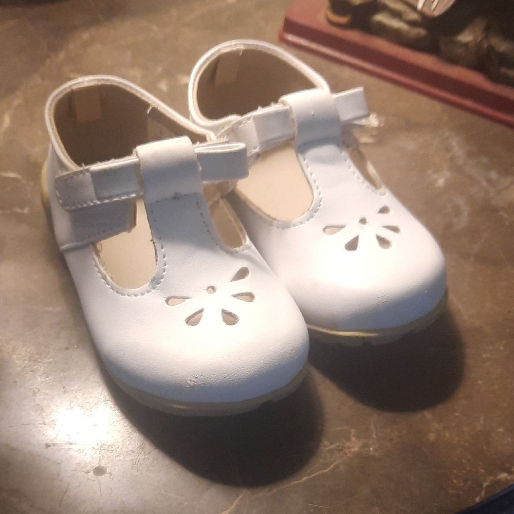 White Toddler Dress Shoe